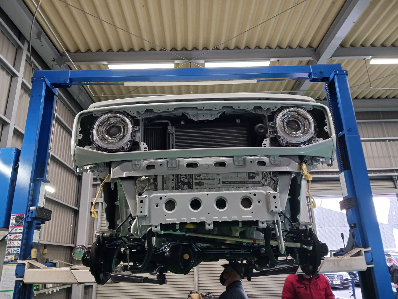 ジムニーやランクルでの施工依頼が増えている